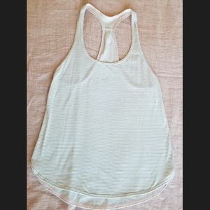 Lululemon Racerback tank with tulip cut